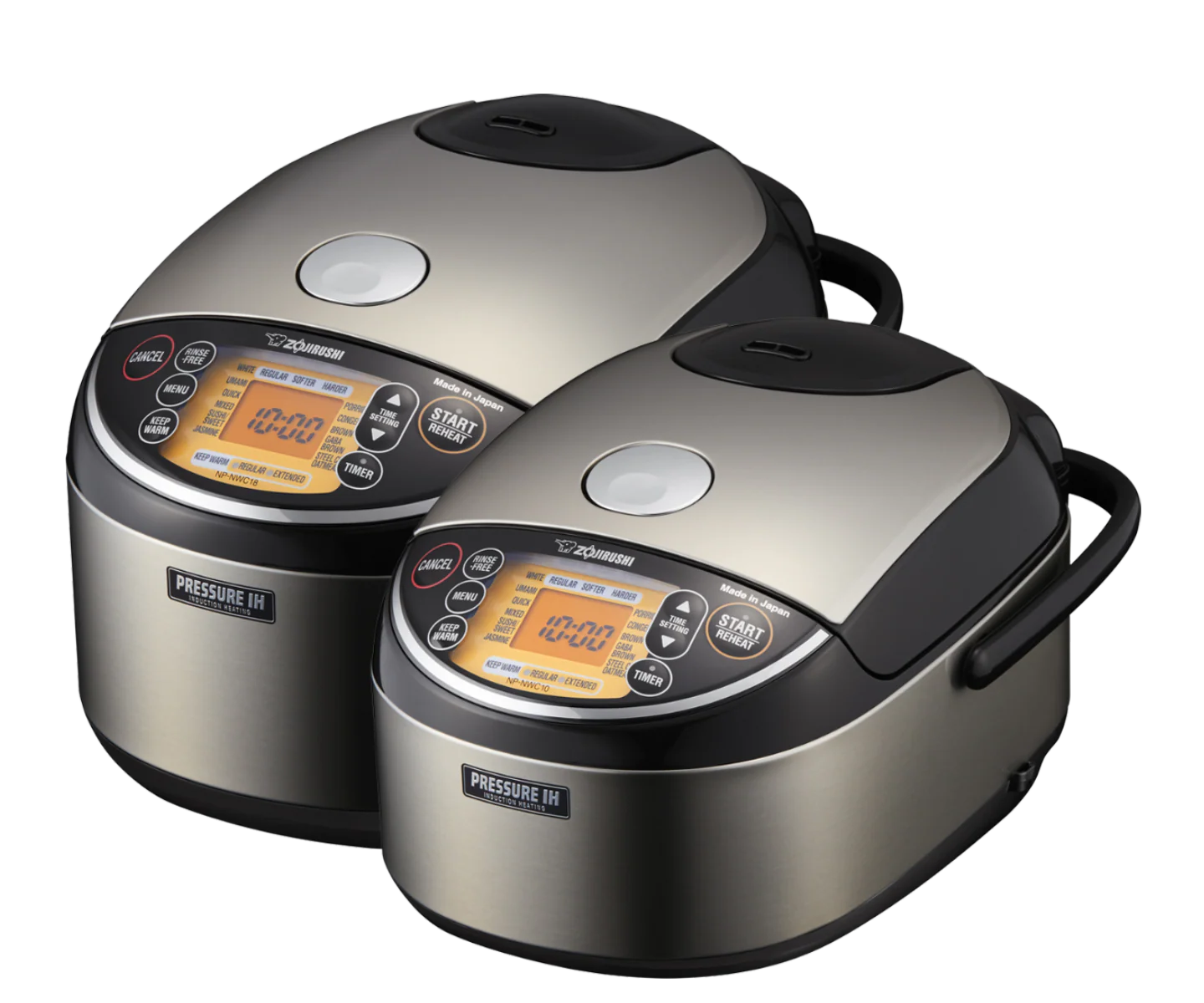 Pressure Induction Heating Rice Cooker & Warmer NP-NWC10/18