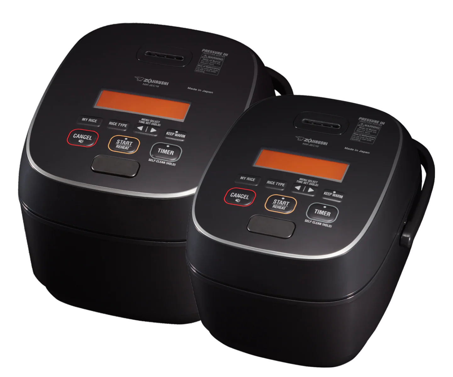 Pressure Induction Heating Rice Cooker & Warmer NW-JEC10/18