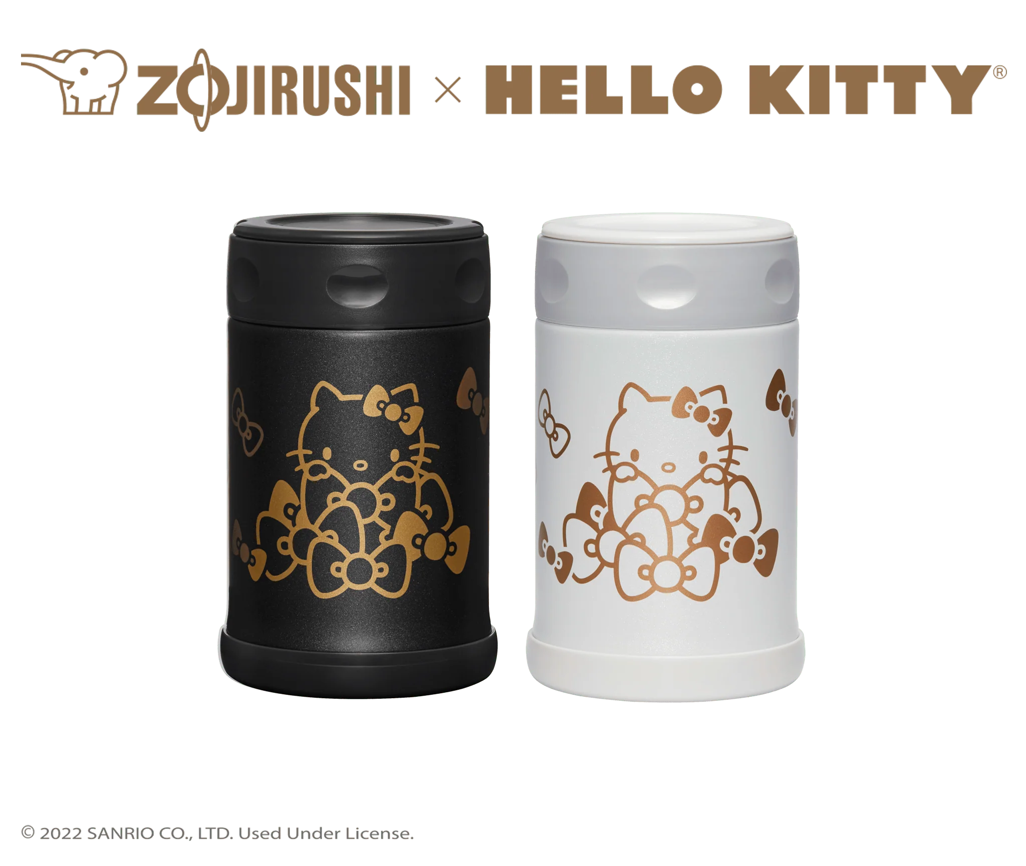 17 oz. ZOJIRUSHI x HELLO KITTY? Stainless Steel Food Jar SW-EAE50KT