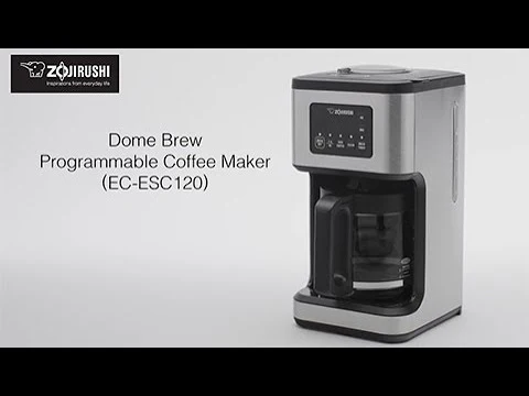 Dome Brew Programmable Coffee Maker EC-ESC120