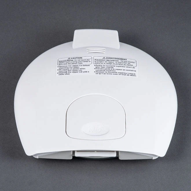 Complete Upper Lid Set (White-WA) (w/Inner Lid Rubber Seal) for CD-LCC