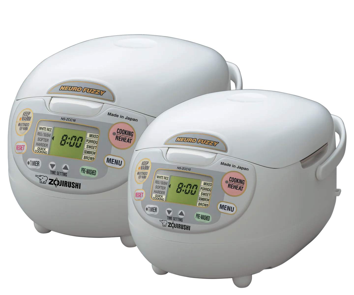 Neuro Fuzzy? Rice Cooker & Warmer NS-ZCC10/18